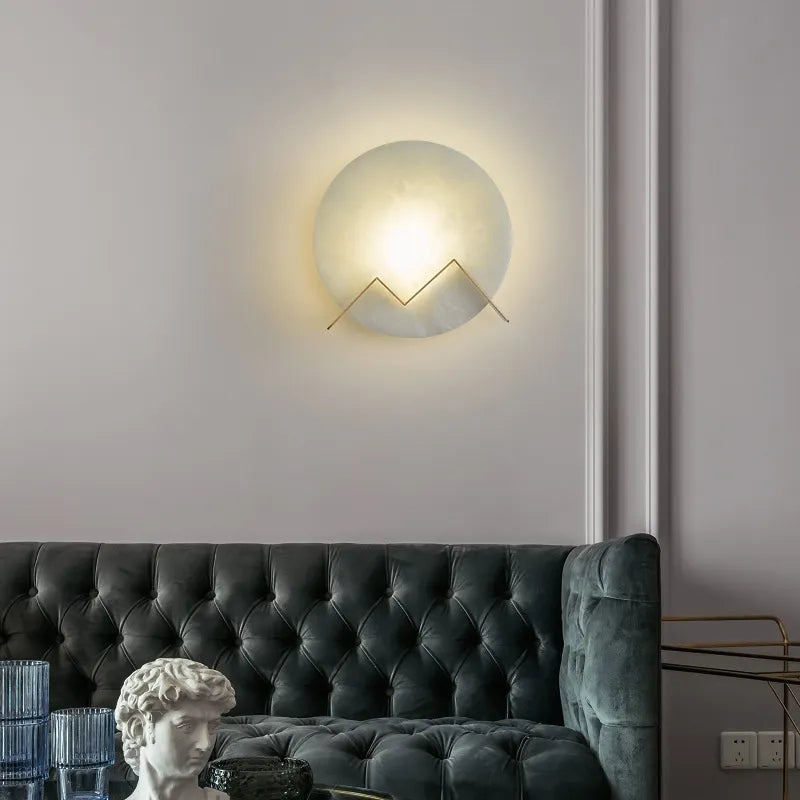 PURE COPPER MARBLE WALL LIGHT