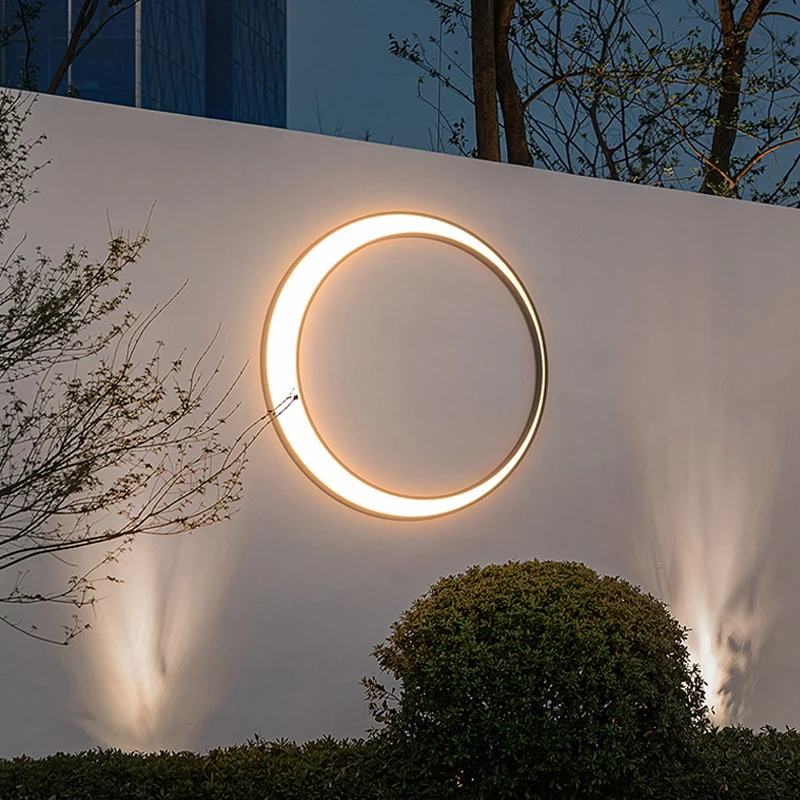 MOON OUTDOOR WALL LAMP - ALDAWHOMES