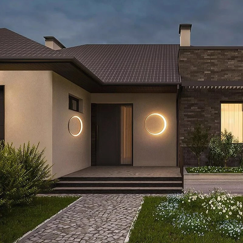 MOON OUTDOOR WALL LAMP - ALDAWHOMES