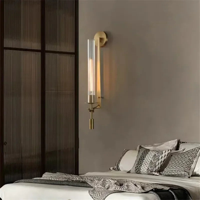 ELEGANT COPPER WALL LIGHT