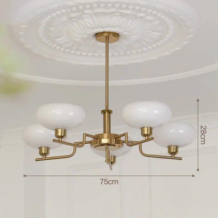 BAUHAUS MODERN FRENCH CHANDELIER ALDAWHOMES