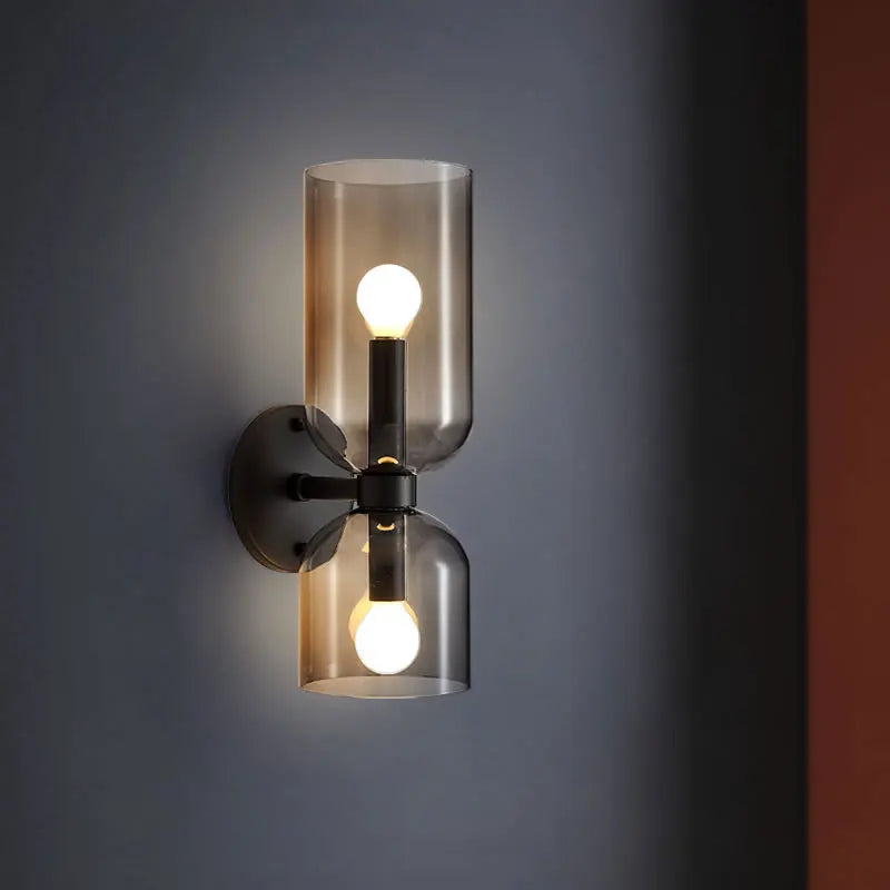 TRICOLOR CLEARGLASS WALL LIGHT