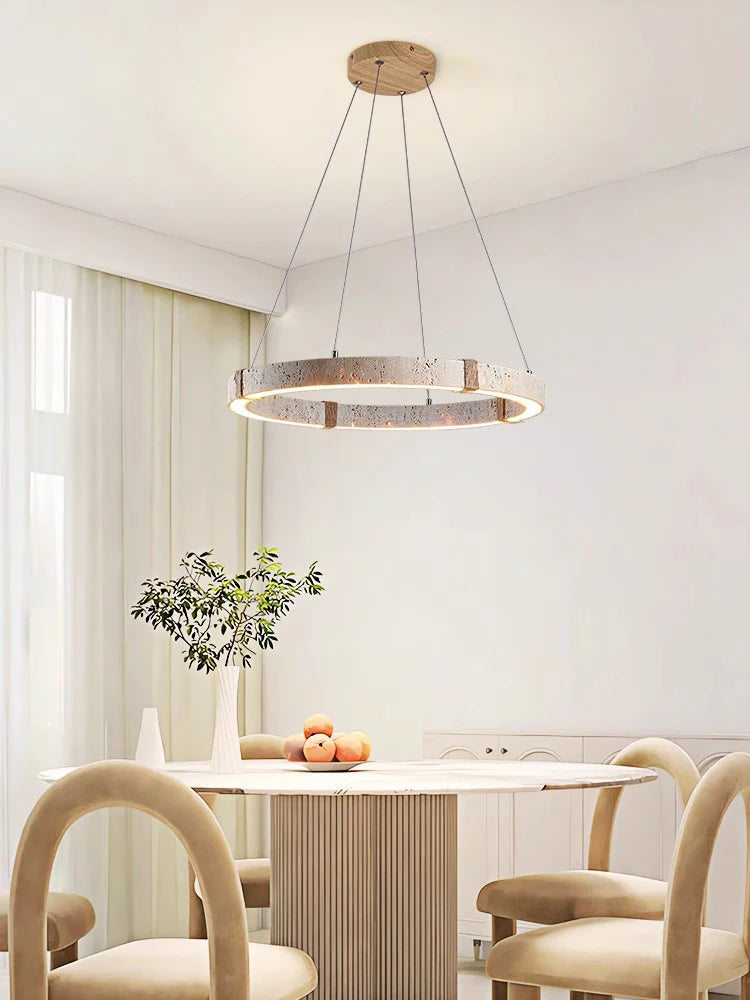 STONE SERIES RING CHANDELIER