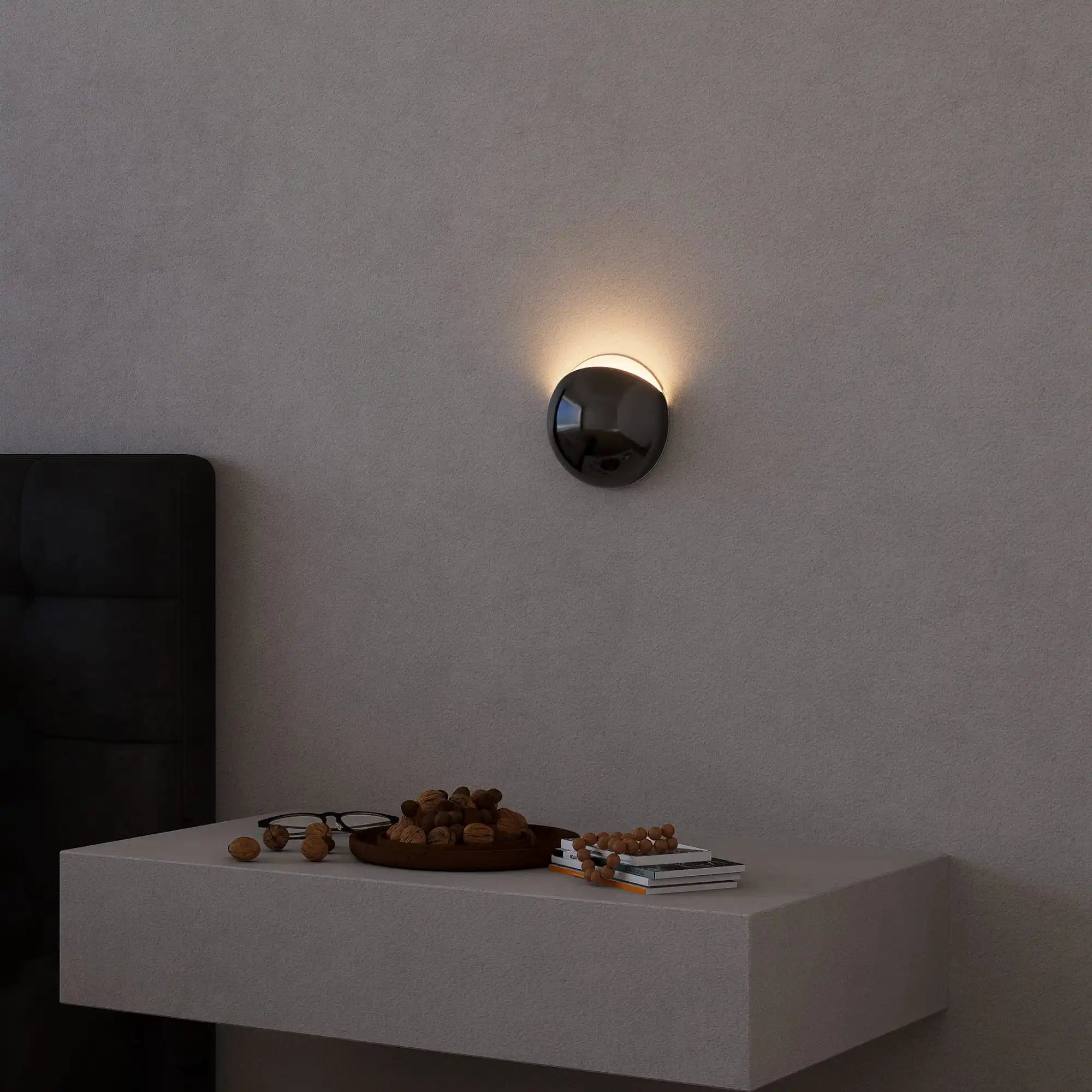 MOON SHADOW WALL SCONCE