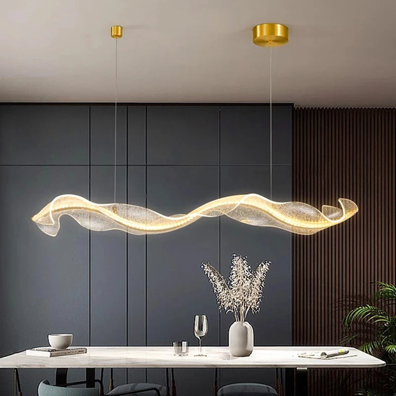 WAVE LED CHANDELIER