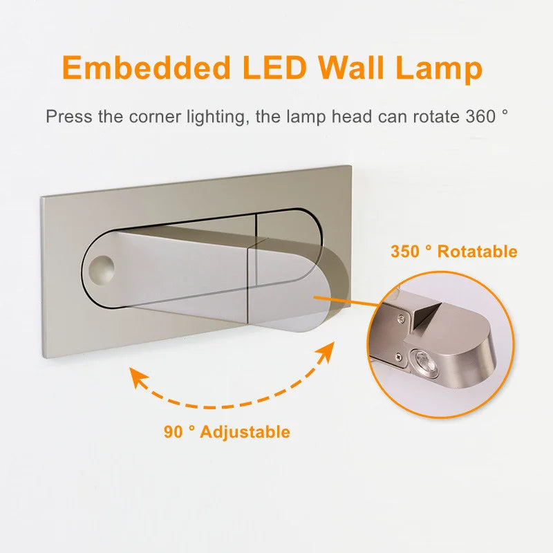 EMBEDDED LED WALL LIGHT