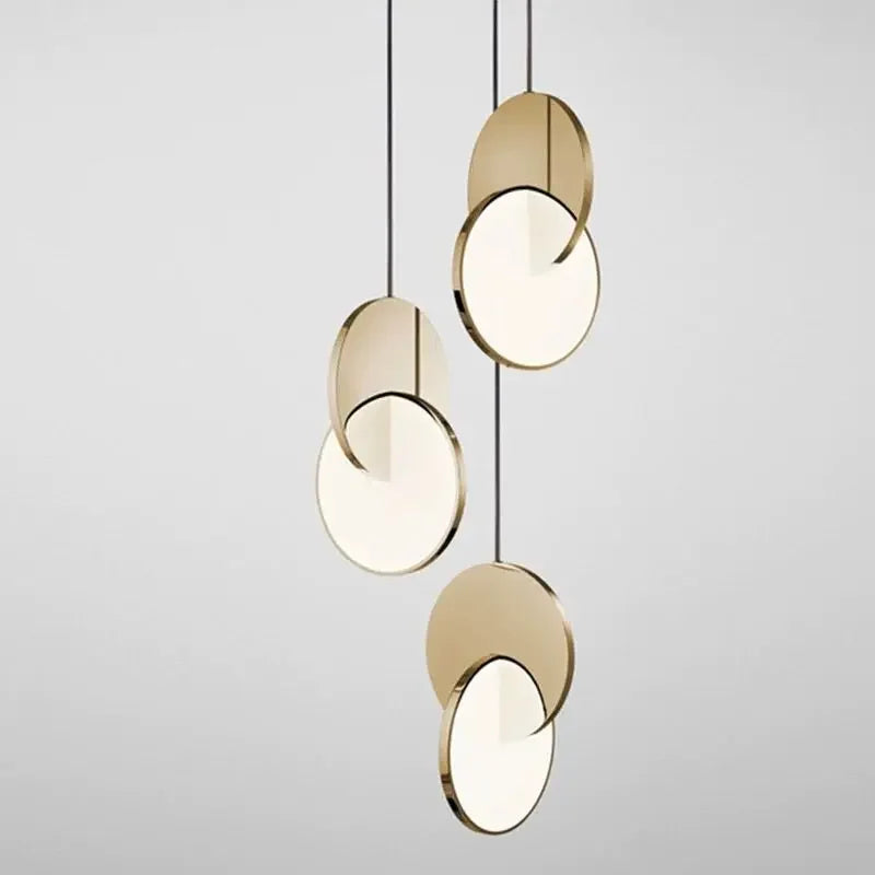 DOUBLE CIRCLE PENDANT LIGHT