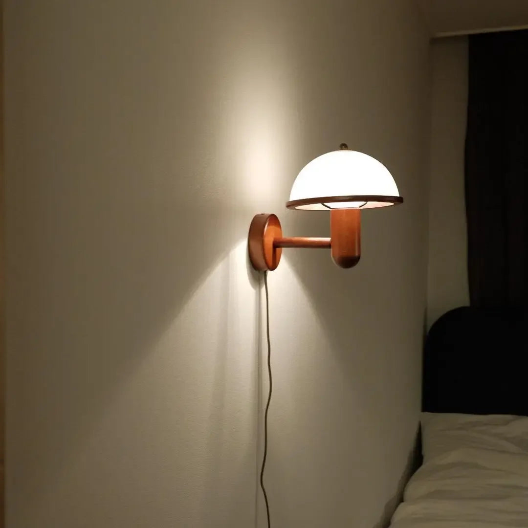 RETRO MUSHROOM WALL LIGHT