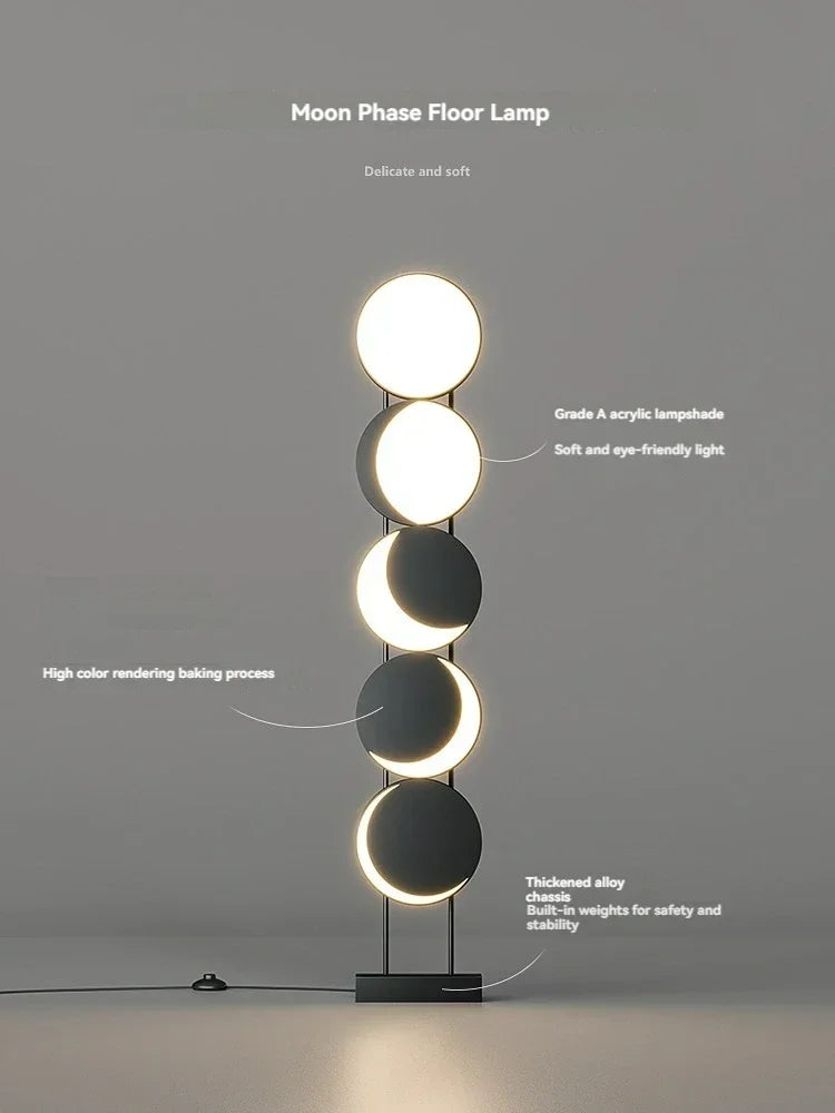 MOON PHASE FLOOR LIGHT