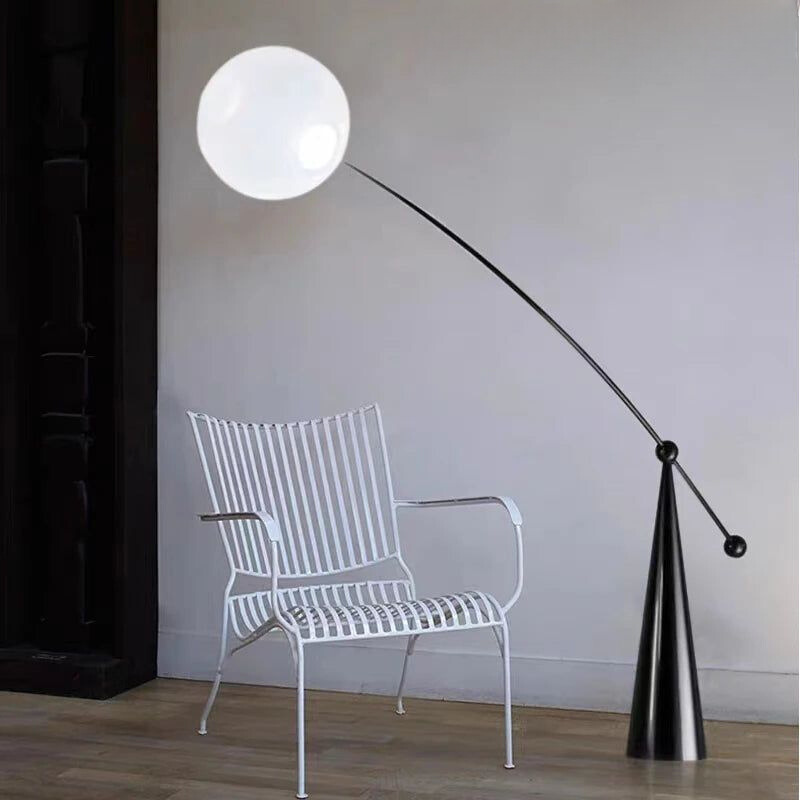 TOM DIXON OPAL ARC FLOOR LIGHT