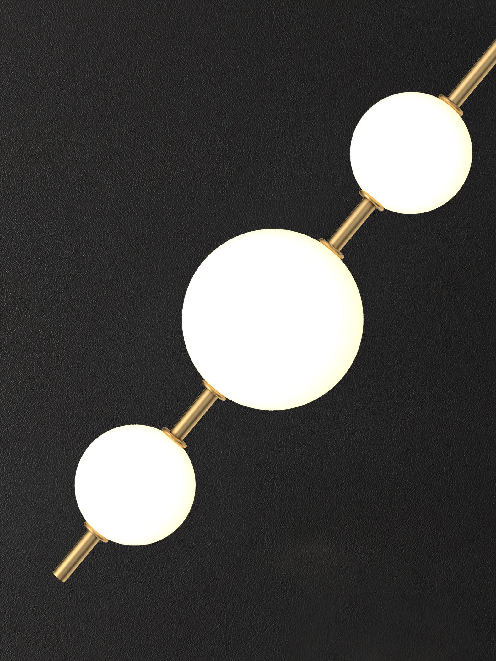 VERTICAL BUBBLES PENDANT LIGHT