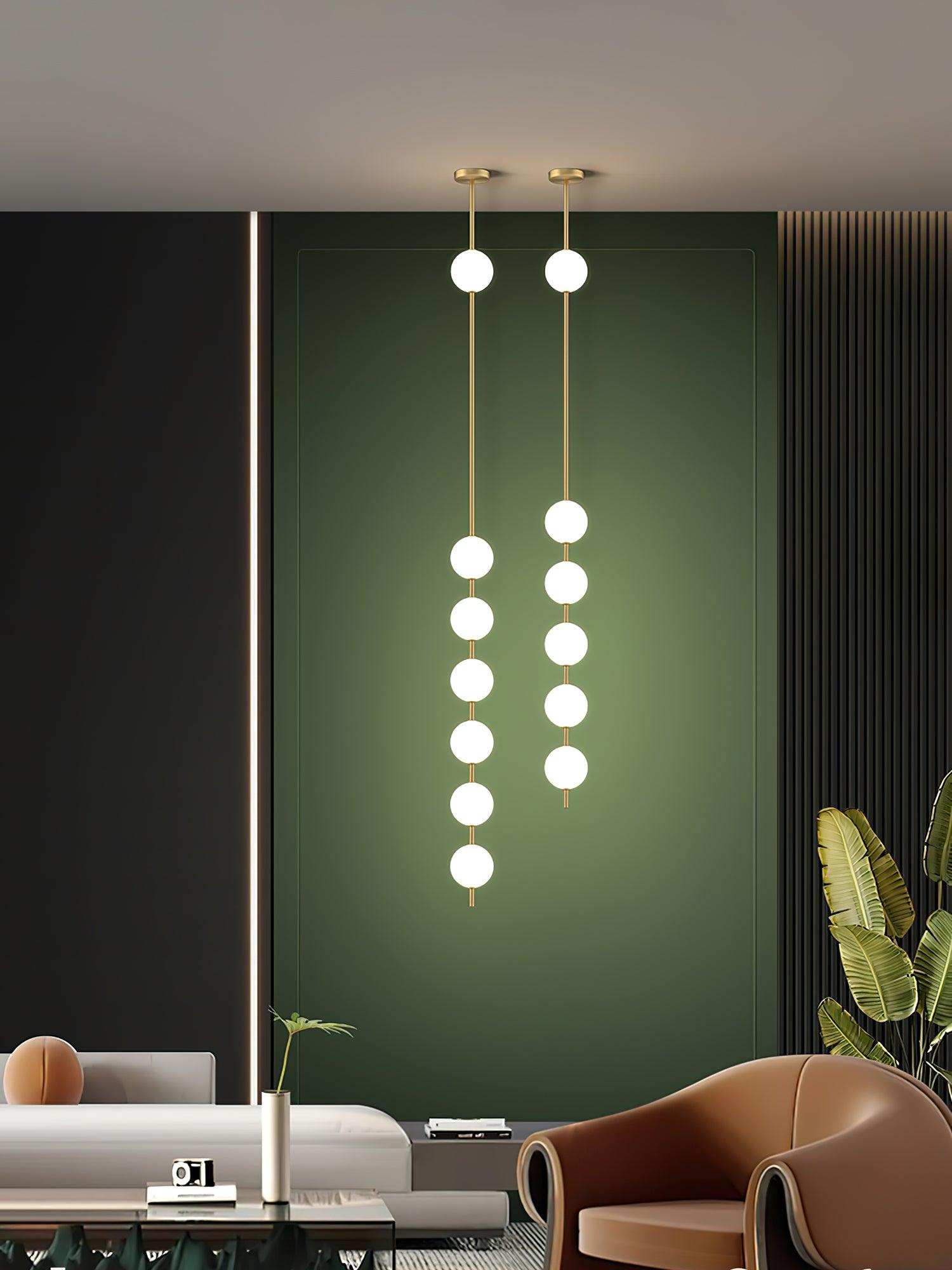 VERTICAL ORBITAL PENDANT LIGHT