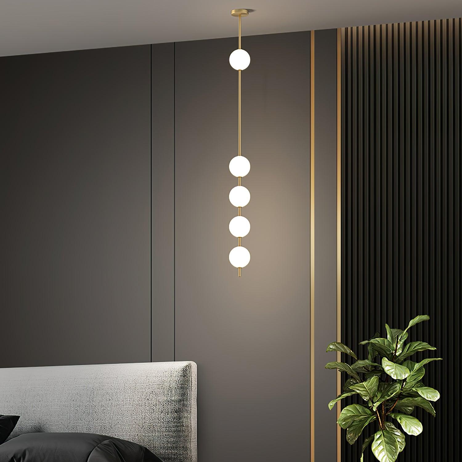 VERTICAL ORBITAL PENDANT LIGHT