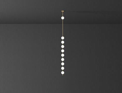 VERTICAL ORBITAL PENDANT LIGHT