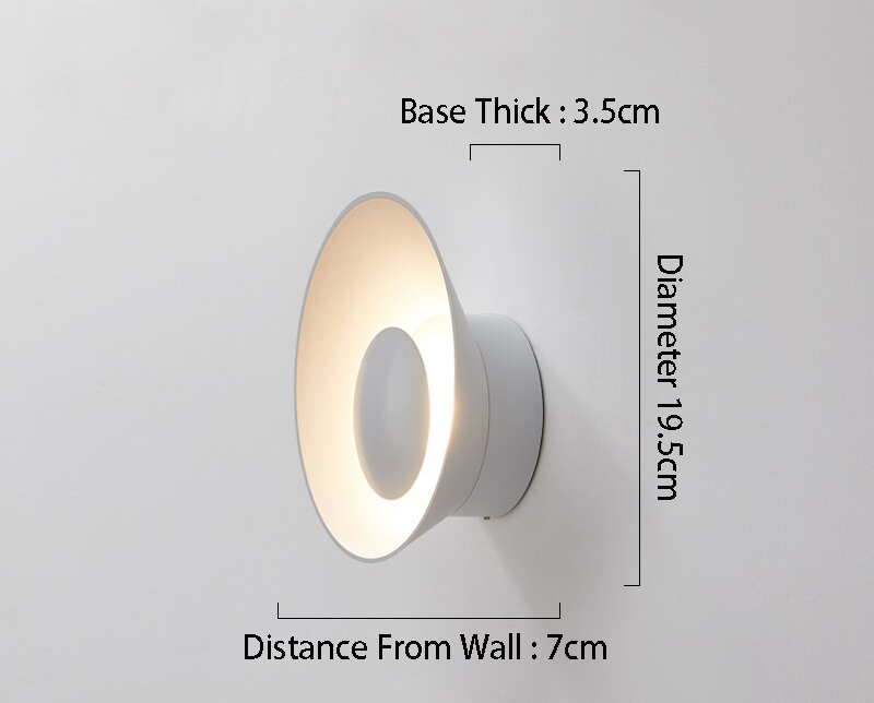 CIRCLE WALL LIGHT - ALDAWHOMES