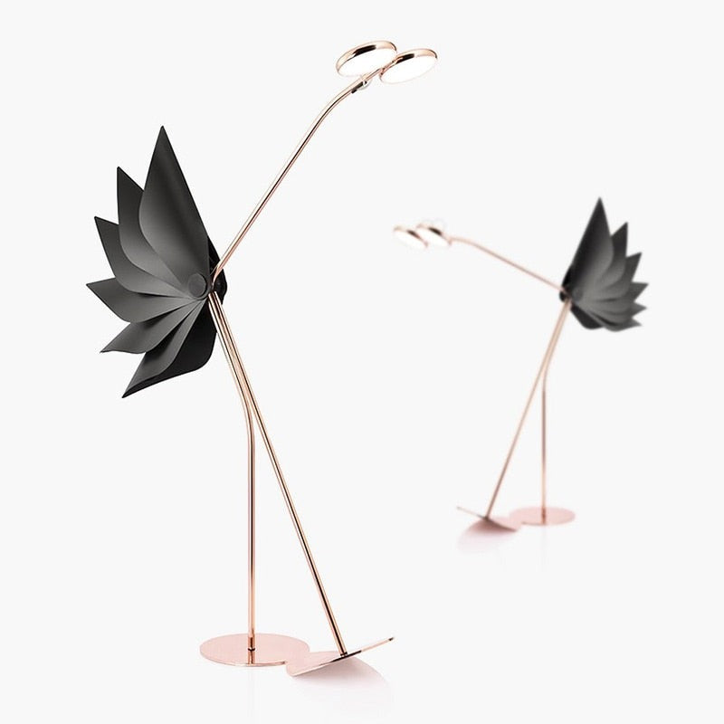 OSTRICH 2 EYES FLOOR LIGHT - arched floor lamps