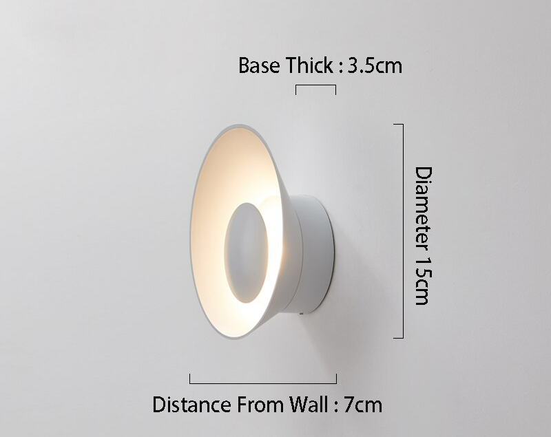 CIRCLE WALL LIGHT - ALDAWHOMES