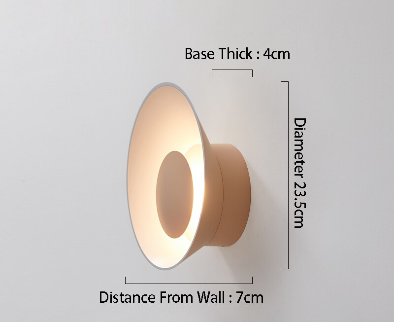 CIRCLE WALL LIGHT - ALDAWHOMES