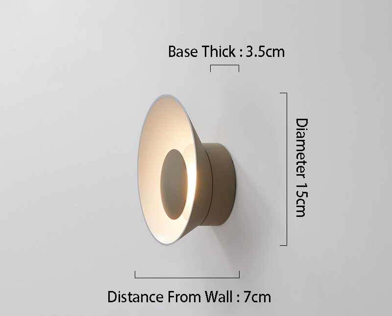 CIRCLE WALL LIGHT - ALDAWHOMES