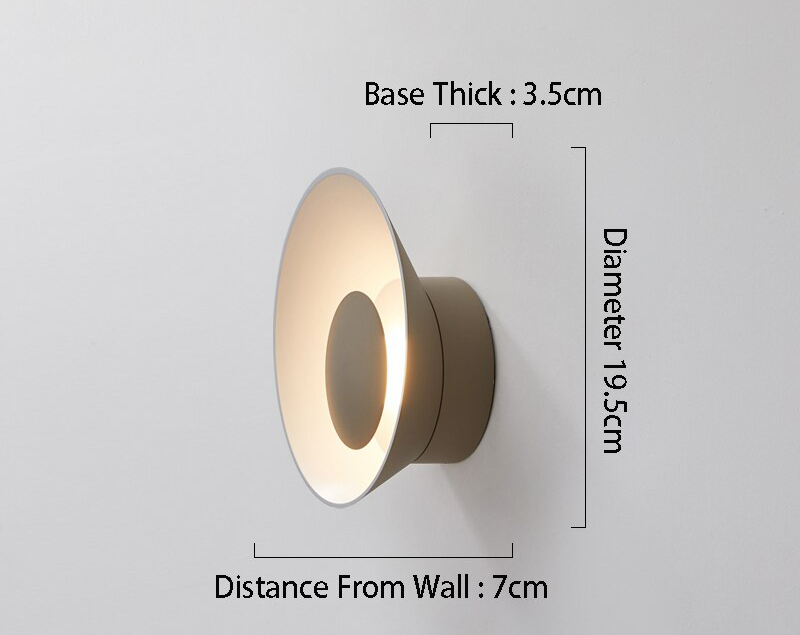 CIRCLE WALL LIGHT - ALDAWHOMES