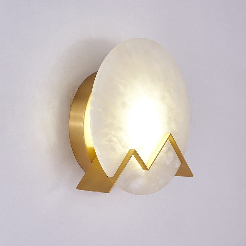 PURE COPPER MARBLE WALL LIGHT