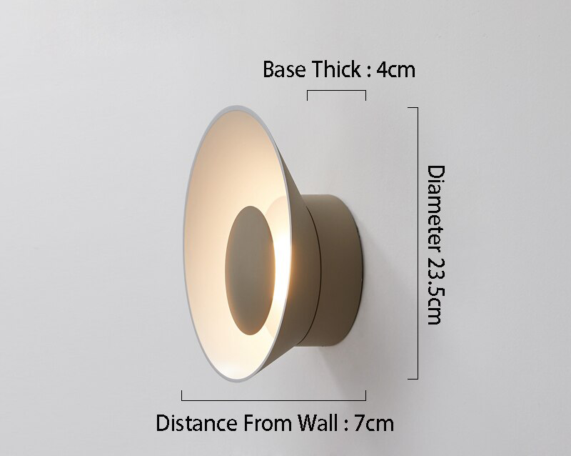 CIRCLE WALL LIGHT - ALDAWHOMES