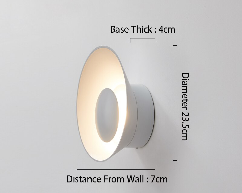 CIRCLE WALL LIGHT - ALDAWHOMES