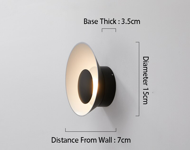 CIRCLE WALL LIGHT - ALDAWHOMES