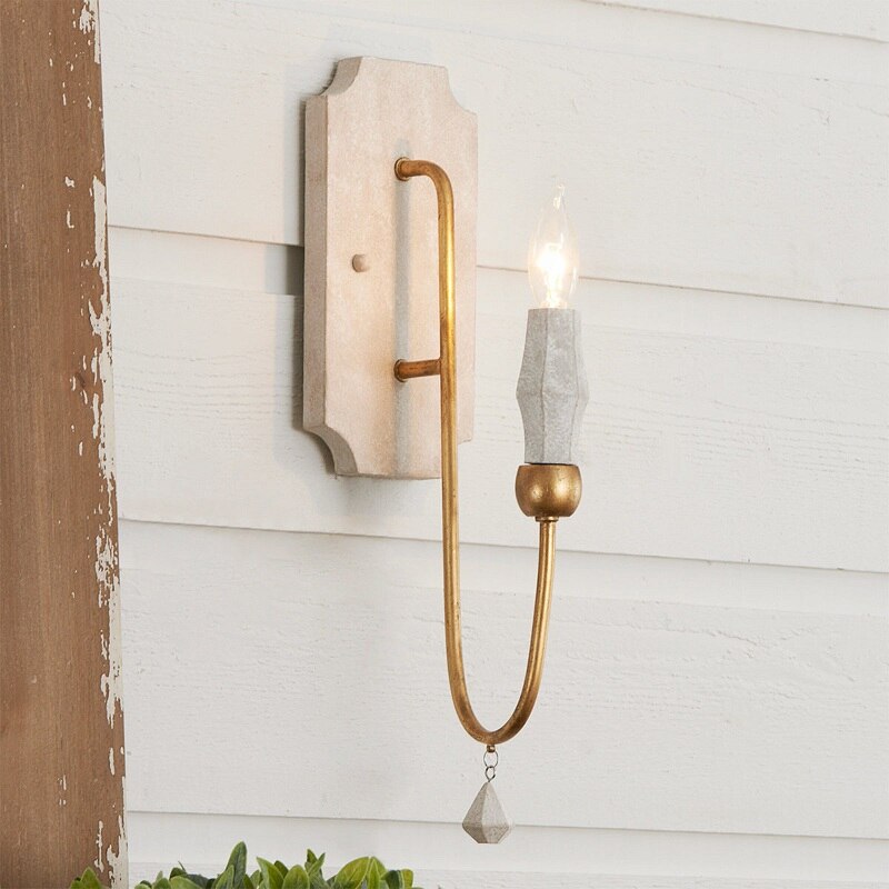 RETRO WOOD WALL LIGHT - Wooden Wall Lights 