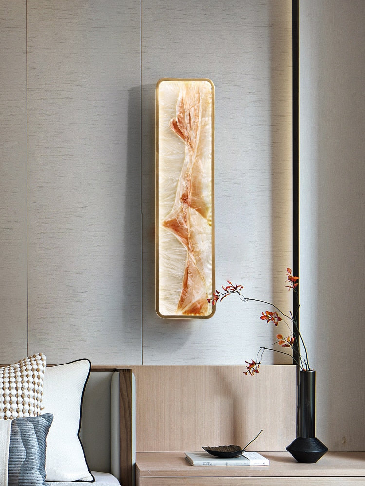 MARBLE WALL LIGHT