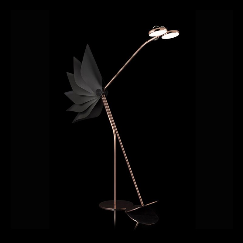OSTRICH 2 EYES FLOOR LIGHT - arched floor lamps