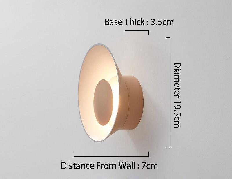 CIRCLE WALL LIGHT - ALDAWHOMES