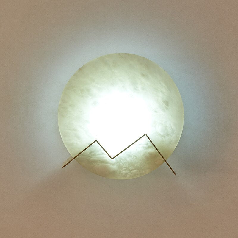 PURE COPPER MARBLE WALL LIGHT