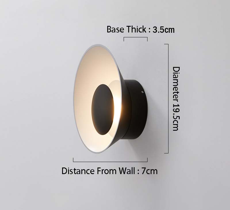 CIRCLE WALL LIGHT - ALDAWHOMES