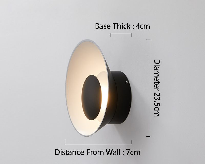 CIRCLE WALL LIGHT - ALDAWHOMES