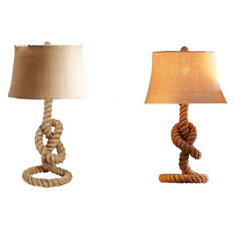 ROPEY TABLE LIGHT - rope lamp