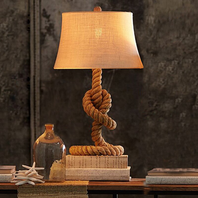 ROPEY TABLE LIGHT - rope lamp