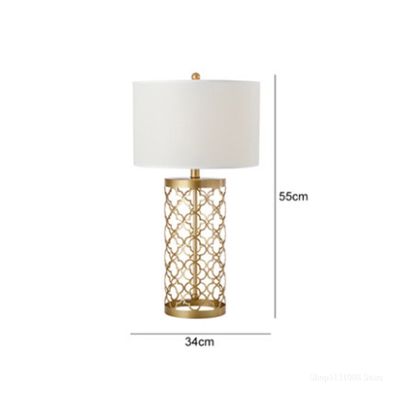 GOLD TABLE LAMPS - ALDAWHOMES