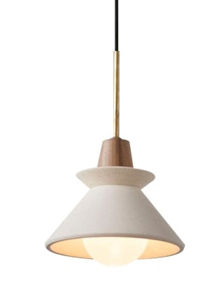 NORDIC CONE CEMENT PENDANT LIGHT -cone pendant light