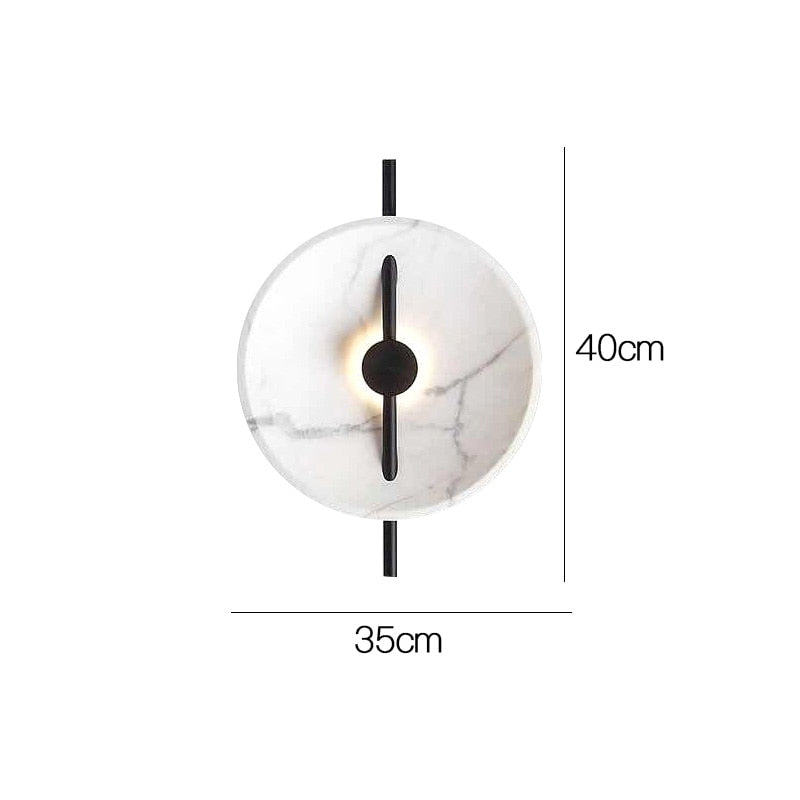 MARBLE SCONCE WALL LIGHT - ALDAWHOMES