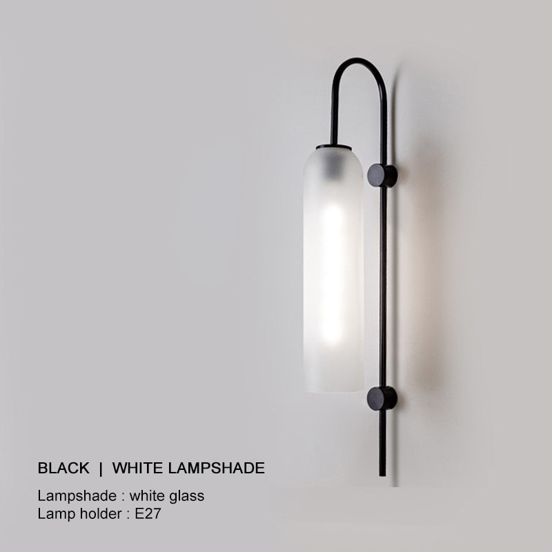 MINIMALIST GLASS TUBE WALL LIGHTS - ALDAWHOMES