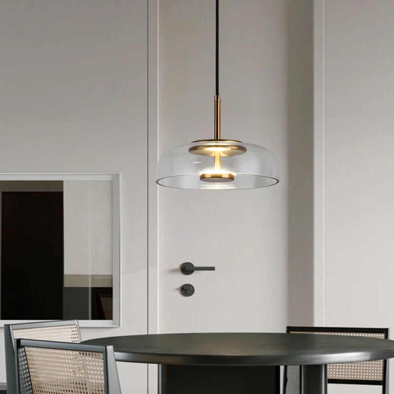 NORDIC BLOSSI PENDANT LIGHT -glass pendant light shades