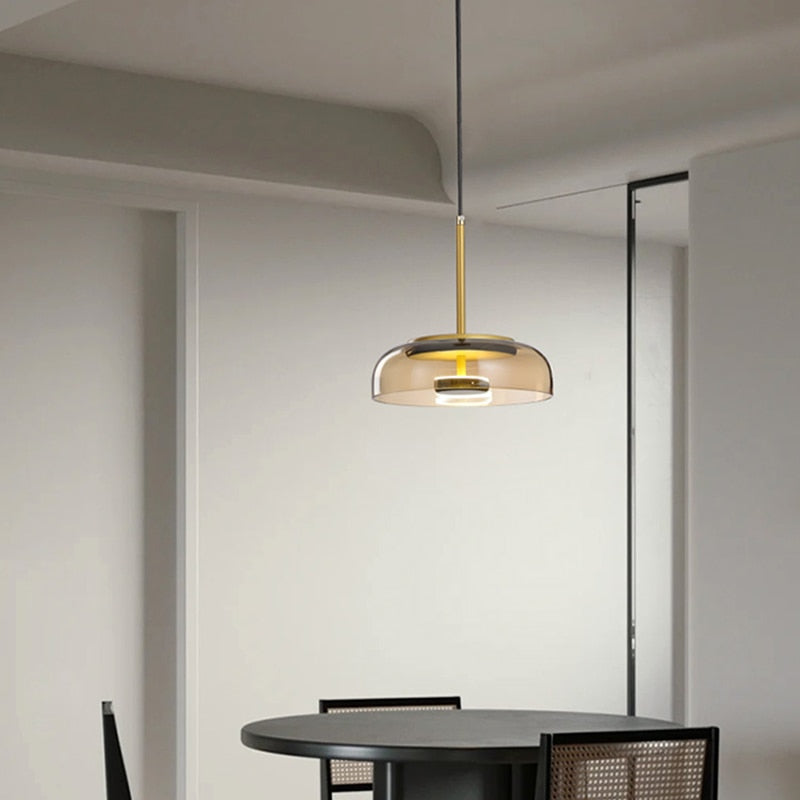 GLASS PENDANT LIGHT SHADES - ALDAWHOMES