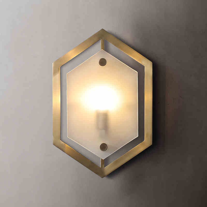 HEXAGON WALL LIGHTS - ALDAWHOMES