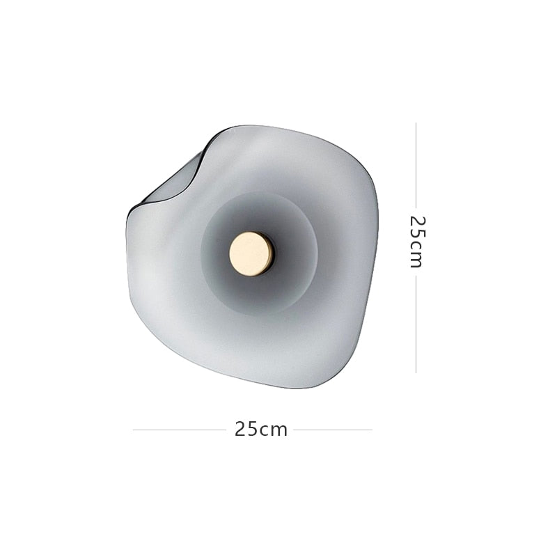 ROUND NORDIC WALL LIGHT - round wall sconce 