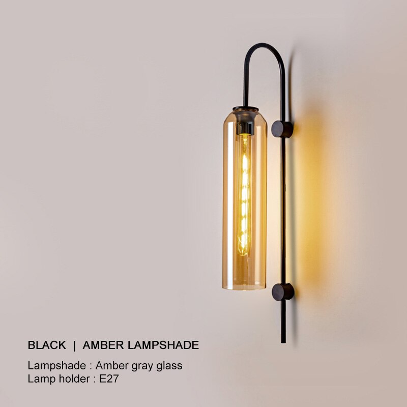 MINIMALIST GLASS TUBE WALL LIGHTS - ALDAWHOMES