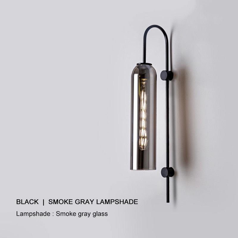 MINIMALIST GLASS TUBE WALL LIGHTS - ALDAWHOMES