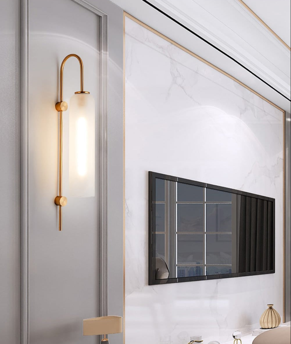 MINIMALIST GLASS TUBE WALL LIGHTS - ALDAWHOMES