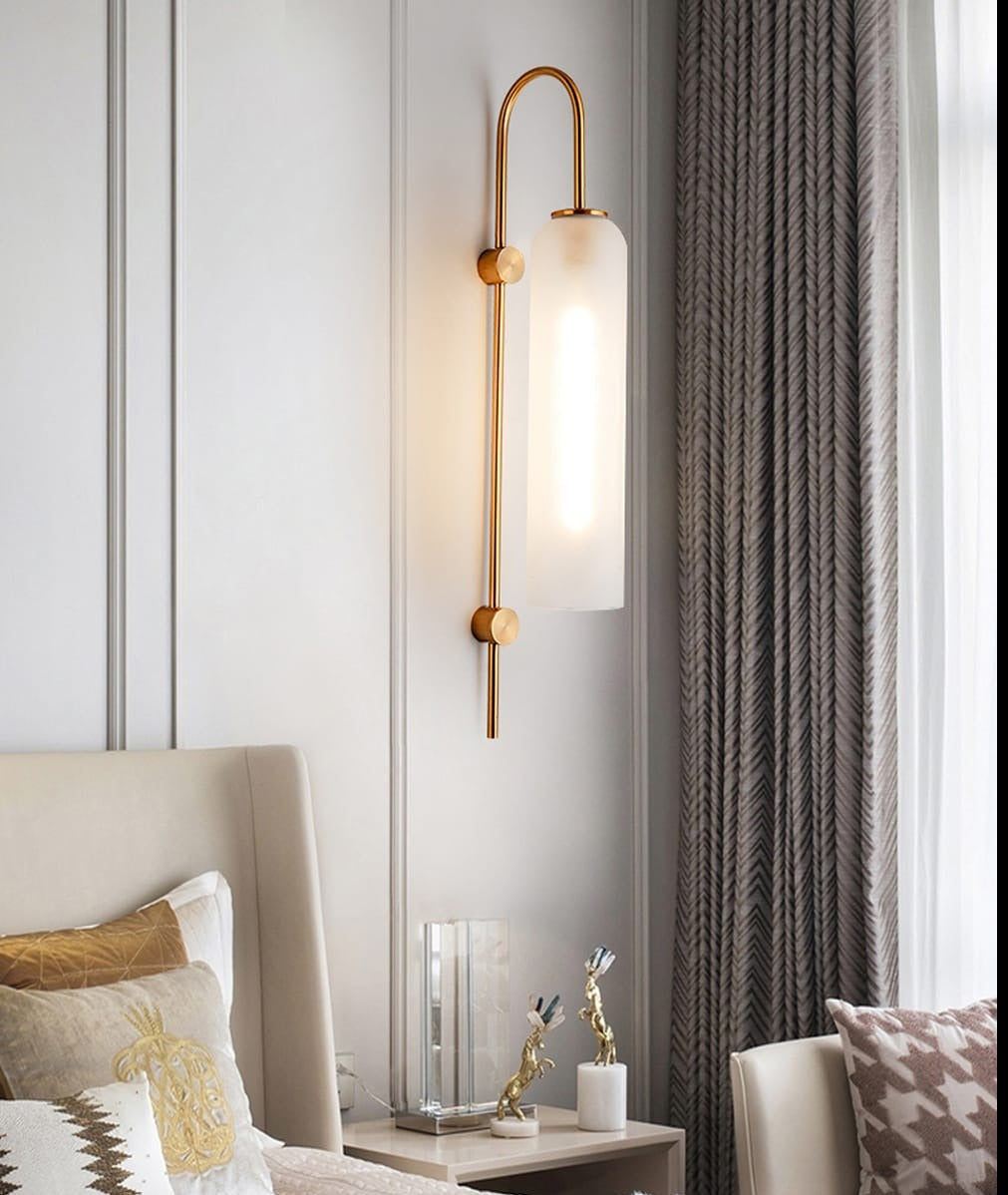 MINIMALIST GLASS TUBE WALL LIGHTS - ALDAWHOMES